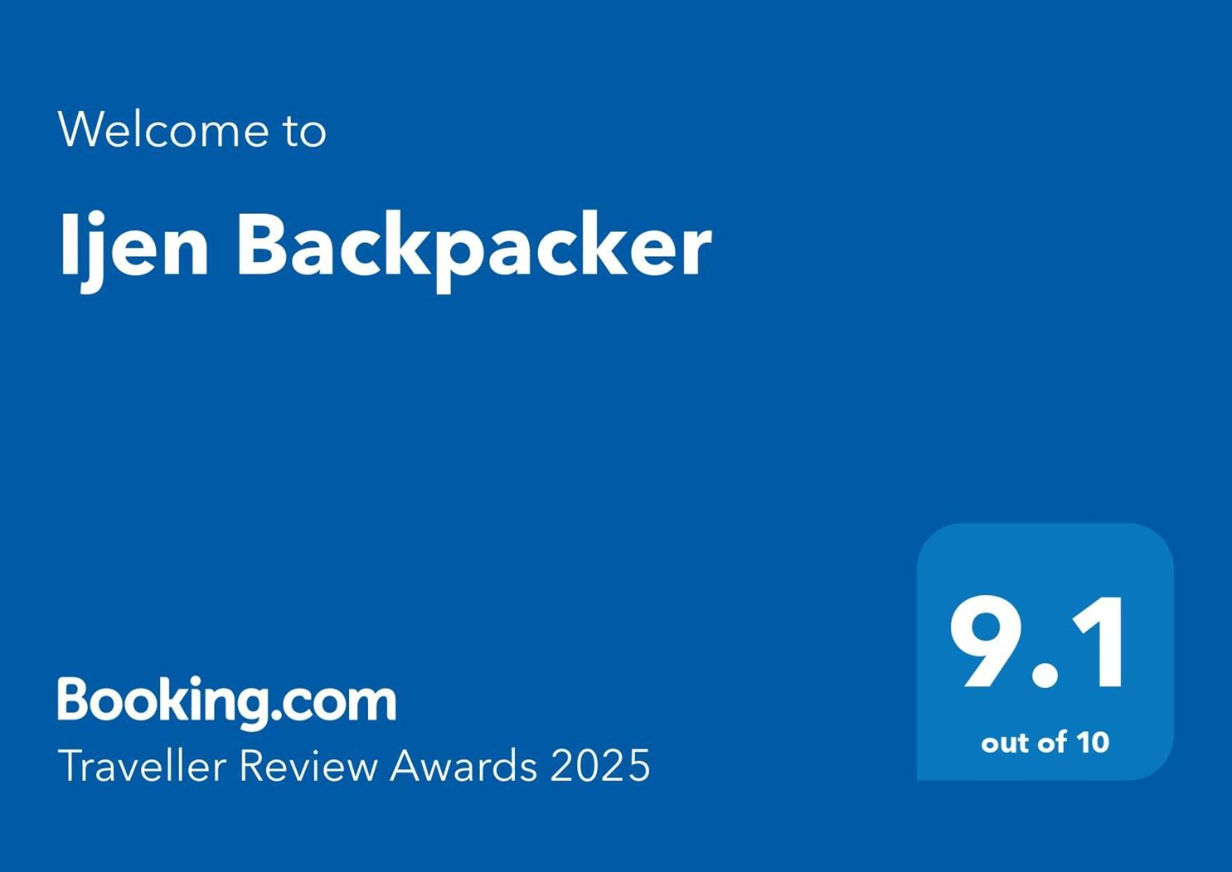 Ijen Backpacker Hostel Banyuwangi  Εξωτερικό φωτογραφία